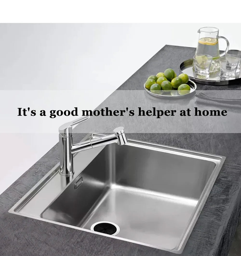 76336A German 1000W Motor Technology 1 Horsepower Deluxe Continuous Feed Disposall Food Waste Disposer + Air Switch