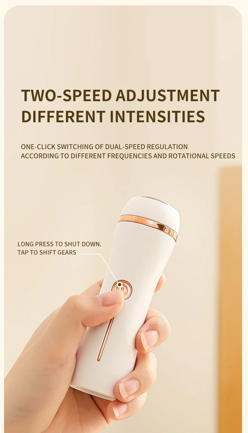 HOMEFISH Electric Foot Grinder Automatic Foot Callus Rubbing Pedicure Dead Skin Callus Remover for  Foot Beauty Machine