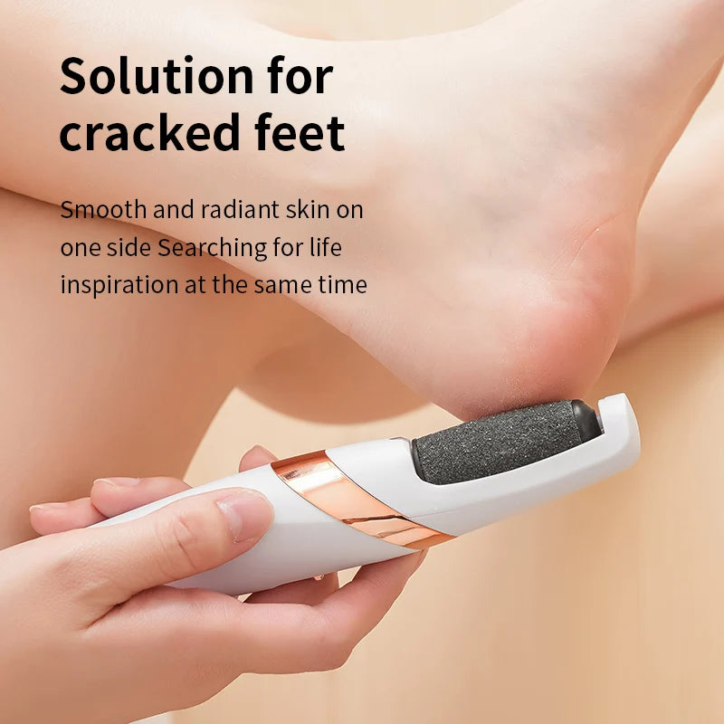HOMEFISH Electric Foot Grinder Automatic Foot Callus Rubbing Pedicure Dead Skin Callus Remover for  Foot Beauty Machine