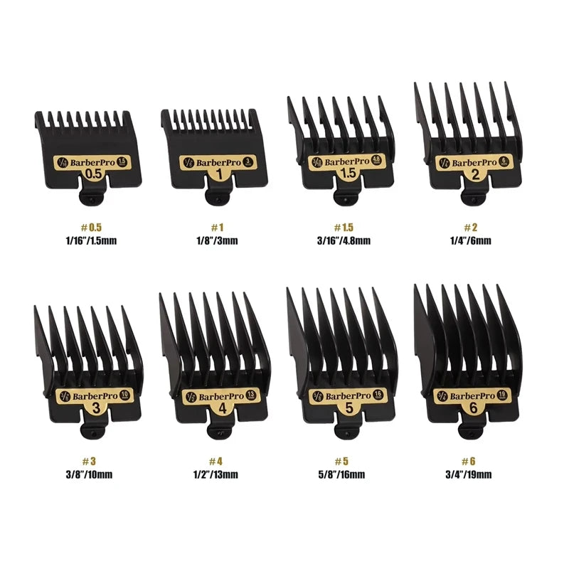 Premium Clipper Guide Guards comb For BaBylissPro Barberology FX825, FX870, FX890, FX673 Clippers ,for Babyliss Trimmer